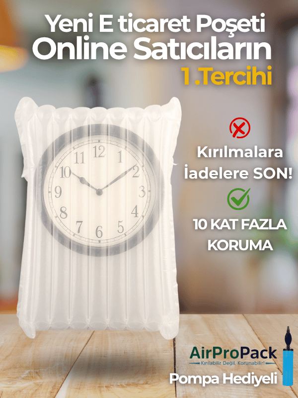 30X30 cm 100'lü Hava sütunlu Ambalaj