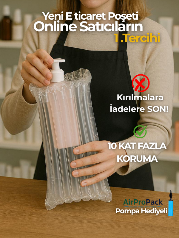 18X33 cm 100'lü Hava sütunlu Ambalaj