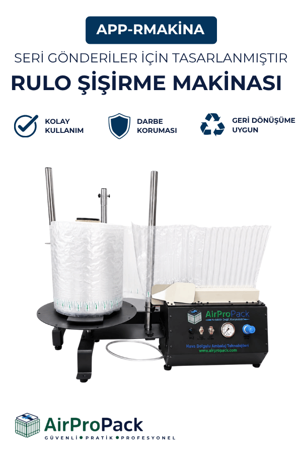 AirProPack Rulo Şişirme Makinası (KDV Dahil)